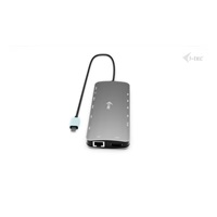 i-tec USB-C Metal Nano 3x Display Dock, 2x HDMI 1x USB-C video,PD 140W + Universal Charger 140 W