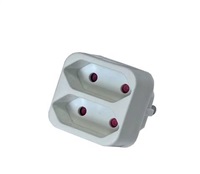 Konnoc DX-GB01/2 rozbočka hranatá 2x plochá