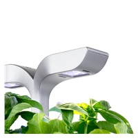 Véritable Exky CLASSIC - Automatický květináč s regulací osvětlení, bílá + 2 bylinkové náplně