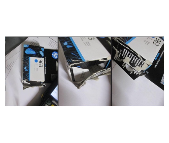 HP 963 Cyan Original Ink Cartridge (700 pages) - pošk BOX