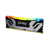 BAZAR KINGSTON CUDIMM DDR5 24GB 8400MT/s CL40 FURY Renegade RGB Silver XMP (POŠKOZENÝ OBAL)