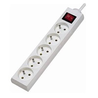 Konnoc DX-5FS 3m pětizásuvka s vypínačem