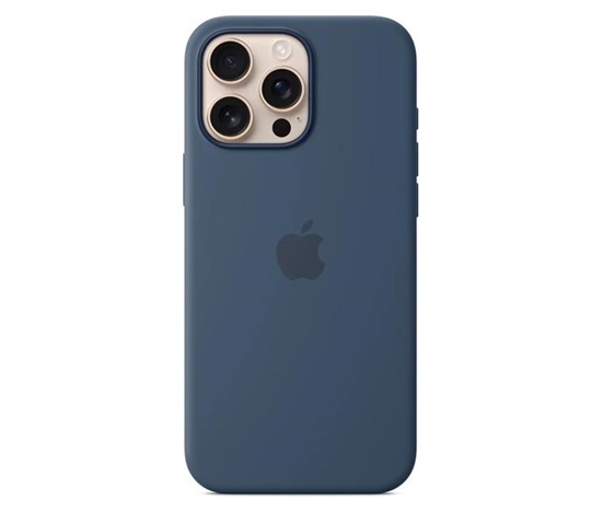 APPLE iPhone 16 Pro Max Silicone Case with MagSafe - Denim
