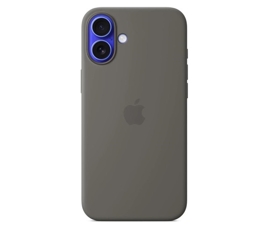 APPLE iPhone 16 Plus Silicone Case with MagSafe - Stone Grey