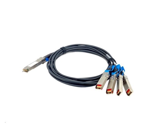 QNAP CAB-DAC15M-Q28B4 DAC twinax kabel (1,5m,1xQSFP28,4xSFP28)