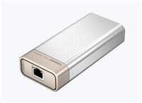 QNAP QNA-UC10G1T adaptér USB-C/Thunderbolt 4 na 10GBASE-T (1x10GbE,1xUSB-C4/TB4,fanless)