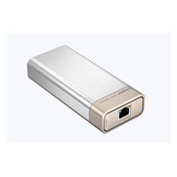 QNAP QNA-UC10G1T adaptér USB-C/Thunderbolt 4 na 10GBASE-T (1x10GbE,1xUSB-C4/TB4,fanless)