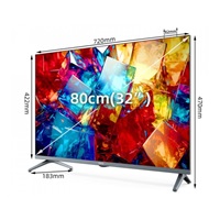 BAZAR - CHiQ  FHD QLED TV 32" L32QM8T Google TV záruka 2+2 roky - Rozbaleno (Komplet)
