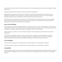 HPE Storage MSL 1/8 Tape Autoloader 1x MSL LTO-8 SAS Drive 5x LTO-8 30TB Data Cartridges