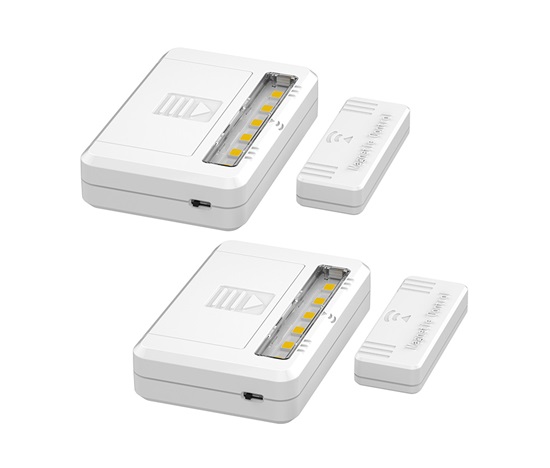 Solight LED světélka do skříní, komod a zásuvek, 40lm , 2x AAA, 2ks v balení