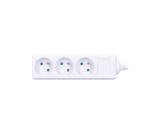 Solight vícenásobná zásuvka, 3 zásuvky