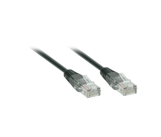 Solight UTP CAT.5E kabel, RJ45 konektor - RJ45 konektor, sáček, 3m