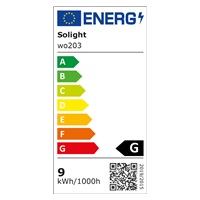 Solight LED kuchyňské svítidlo T5, vypínač, 9W, 4100K, 54cm