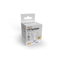 Solight LED žárovka, bodová , 3W, GU10, 3000K, 260lm, bílá