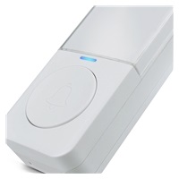 Solight bezdrátové tlačítko pro 1L69, 1L69B, 1L73, 1L73B, 1L78, 1L79, 1L79B, 200m, bílé, learning code, kryt n