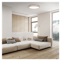 Solight LED osvětlení s dálkovým ovladačem Woody, 48W, 3360lm, 38cm, změna chromatičnosti, stmívatelné