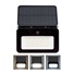 Solight LED solární reflektor se senzorem, 6W, 660lm, 3CCT, Li-Ion, černá