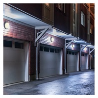 Solight LED venkovní osvětlení kulaté, 13W, 910lm, 4000K, IP54, 17cm, šedá barva