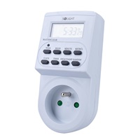 Solight časový spínač digitální, displej, 16 režimů