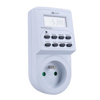 Solight časový spínač digitální, displej, 16 režimů