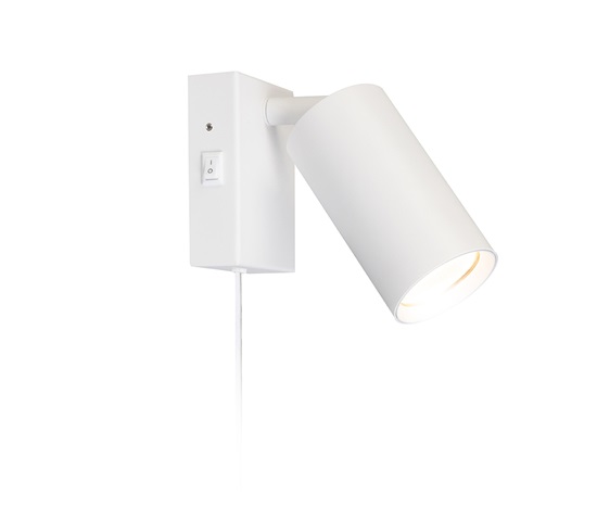 Solight nástěnná lampička CELE, 1x GU10, bílá