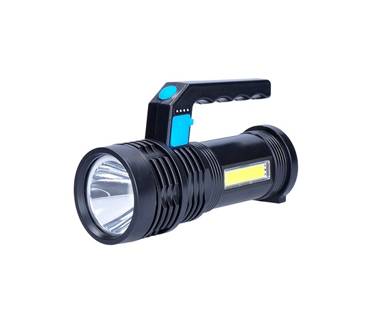 Solight LED nabíjecí svítilna s rukojetí a bočním světlem, 150+100lm, Li-Ion