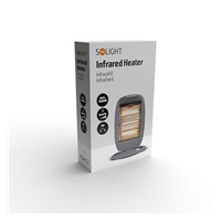 Solight infrazářič - topný výkon 1200 W, 3 nastavitelné úrovně vytápění
