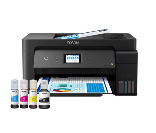 BAZAR - EPSON tiskárna ink EcoTank L14150, 4v1, 4800x1200, A3+, 38ppm, USB, Wi-Fi - Rozbaleno (Komplet)
