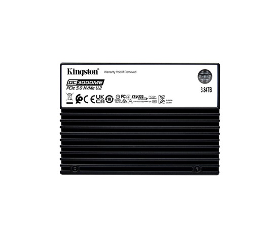 Kingston 3,84TB SSD Data Centre DC3000M (Mixed Use) Enterprise U.2 PCIe 5.0 NVMe Enterprise SSD
