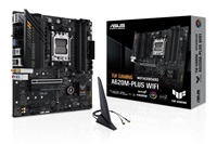 BAZAR - ASUS MB Sc AM5 TUF GAMING A620M-PLUS WIFI, AMD A620, 4xDDR5, 1xHDMI, 2xDP, mATX - Po opravě (Bez příšlušenství)
