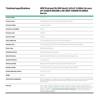 HPE PL DL380g11 6530 (2.1G/32C) 2x32G (p64706) MR416i-o/4G 2x480G 2x1000W 2x10/25G-o Smart Choice