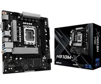 ASRock MB Sc LGA1851 H810M-X, Intel H810, 2xDDR5, 1xDP, 1xHDMI, 1xVGA, mATX