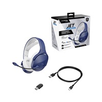 HyperX Cloud Jet Dual Wireless Gaming Headset, modrá