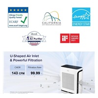 BAZAR - Levoit VITAL 100S PRO SMART chytrá čistička vzduchu - Poškozený obal (Komplet)