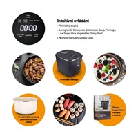 BAZAR - Lauben Low Sugar Rice Cooker 3000AT - rýžovar - Poškozený obal (Komplet)