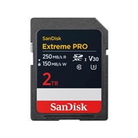 SanDisk SDXC karta 2TB Extreme PRO (250 MB/s Class 10, UHS-I U3 V30)
