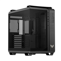 ASUS case TUF GAMING GT502 HORIZON, Mid Tower, průhledná bočnice, 4x 120mm ARGB Fan, černá