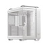 ASUS case TUF GAMING GT502 HORIZON, Mid Tower, průhledná bočnice, 4x 120mm ARGB Fan, bílá