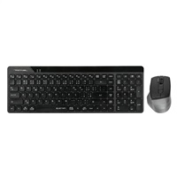 A4tech FG2400 Air2, bezdrátový kancelářský set klávesnice s myší, CZ, černá