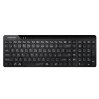 A4tech FStyler FBK23 AS, bezdrátová Dual mode Bluetooth+2,4G klávesnice, CZ, černá