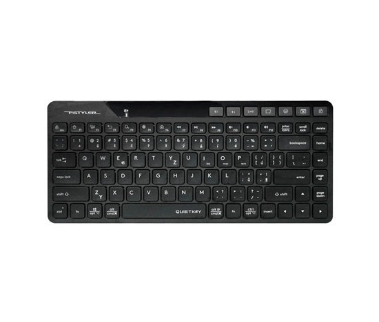 A4tech FStyler FBK26C AS, bezdrátová Dual mode Bluetooth+2,4G klávesnice, CZ, černá