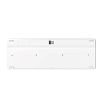 A4tech FStyler FBK27C AS, bezdrátová Dual mode Bluetooth+2,4G klávesnice, CZ, bílá