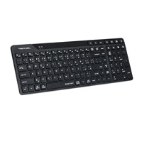 A4tech FStyler FBK27C AS, bezdrátová Dual mode Bluetooth+2,4G klávesnice, CZ, černá