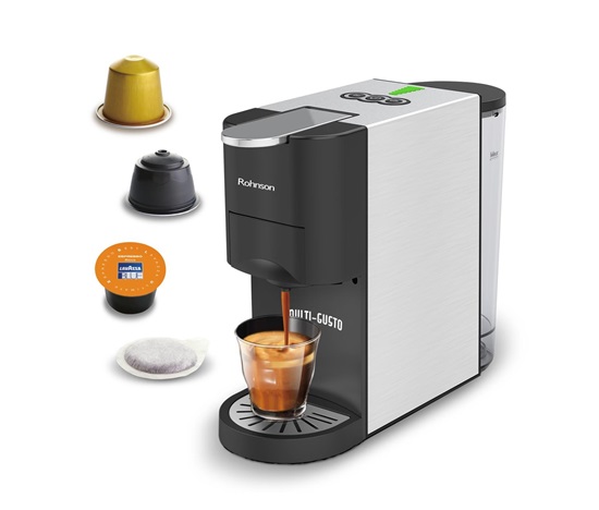 Rohnson R-98045 Multi-Gusto 5v1 kávovar na kapsle