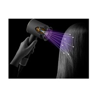 Dyson Supersonic Nural HD16 fén na vlasy, 1600 W, difuzér, 4 teploty, 3 rychlosti, Red Velvet / Gold