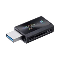 ADATA Externí SSD SC730 512GB, USB-C/A, USB 3.2 Gen2, černá