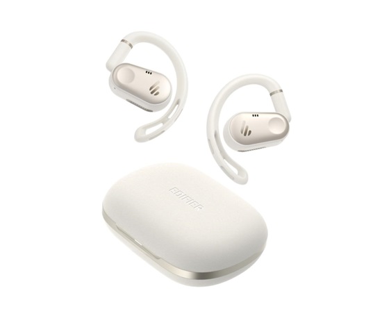 EDIFIER bezdrátové sluchátka Comfo Flex, Open-ear, Bluetooth, bílá