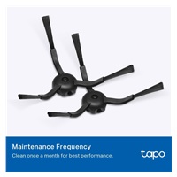 TP-Link Tapo RVA105 sada dílů (1x kartáč,2x boční kartáč,2x HEPA filtr) pro Tapo RV30 Max Plus, Tapo RV20 Max Plus