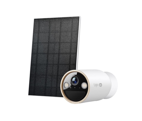 TP-Link Tapo C460 KIT venkovní kamera, solární panel (8MP, 4K, 2160p, IR 15m, WiFi, micro SD card, IP66)
