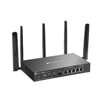 TP-Link ER706WP-4G OMADA VPN 4G+Cat6 router (AX3000,1xSFP WAN/LAN,1xGbEWAN,4xGbELAN/WAN,4xPoE+,45W,2xnanoSIM)